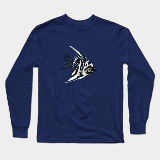 Marble Angelfish Long Sleeve T-Shirt